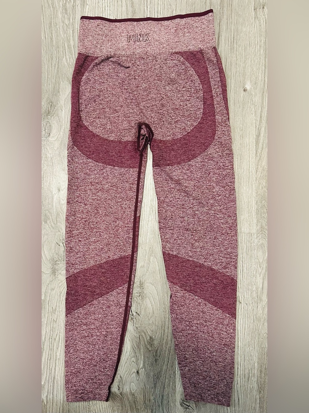 PINK Victorias Secret Seamless Lift Leggings Purple M - Picture 2 of 2